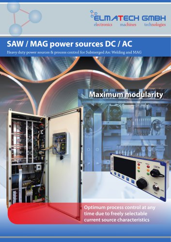 SAW / MAG power sources DC / AC