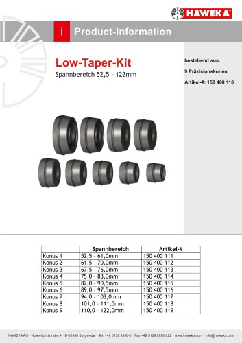 Low-Taper-Kit