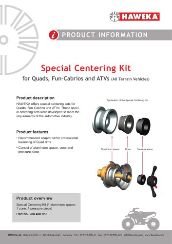 Special Centering Kit