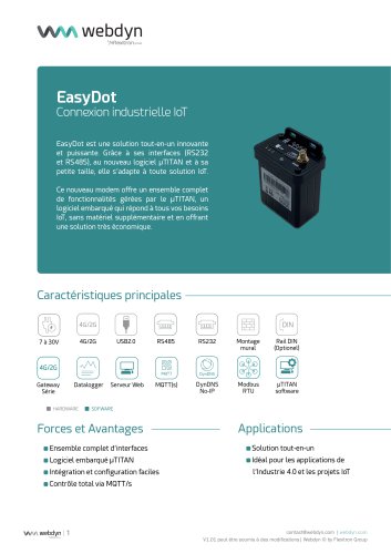 EasyDot_Fiche Produit
