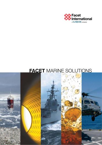 General brochure of "Marine Solutions"