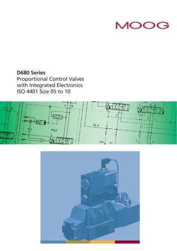 D680 SERIES PROPORTIONAL CONTROL VALVES WITH INTEGRATED ELECTRONICS