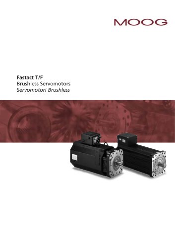 Fastact T/F Brushless Servomotors Servomotori Brushless