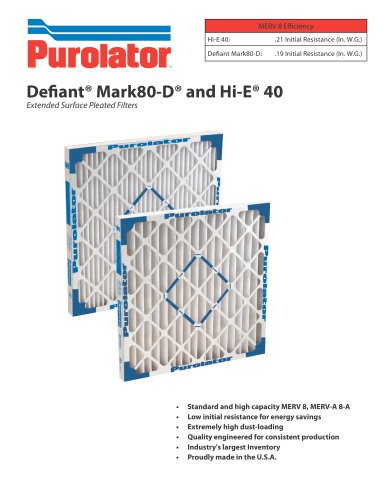 Defiant® Mark80-D®