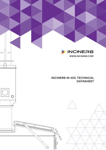 i8-40G General Waste Incinerator Datasheet