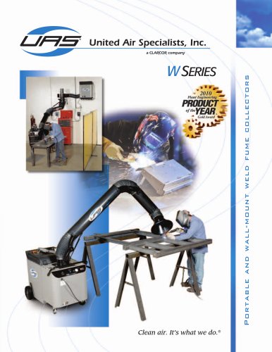 Portable and Wall-Mount Weld Fume Collector - W Series