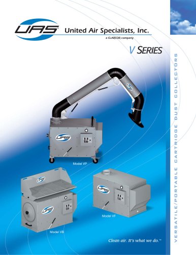 Versatile / Portable Cartridge Dust Collectors - V Series