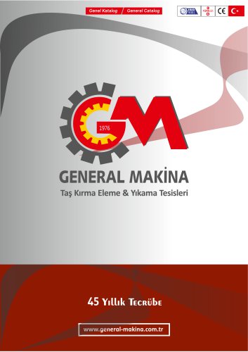 General Makina Product Catalogue