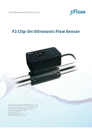 F2 Clip -On Ultarsonic Flow Sensor