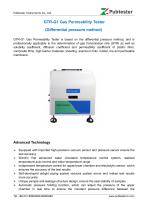 GTR-G1 Gas Permeability Tester