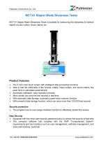 MCT-01 Stapler Blade Sharpness Tester
