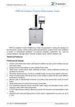 PSPT-03 Catheter Friction Performance Tester