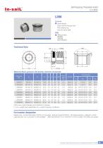 L390 series The sealing ring version is designed for gas and liquid-tightjoints.