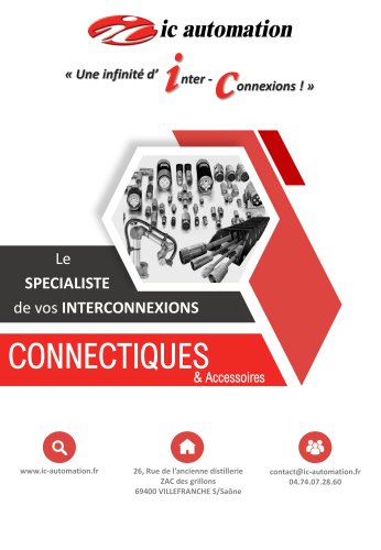 Flyer connectiques et accessoires