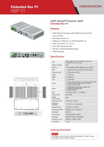 NBP-01_Datasheet