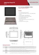 R12 Industrial Panel PC