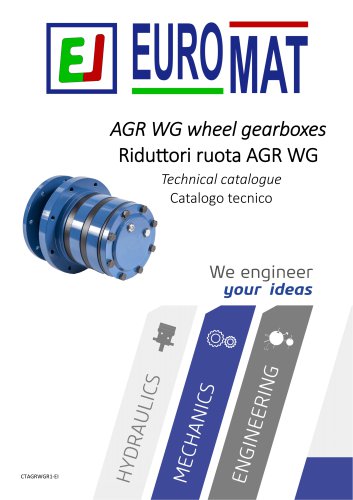 AGR WG wheel gearboxes