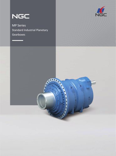 NGC - China Transmission MP Series Standard Industrial Planetary Gearboxes