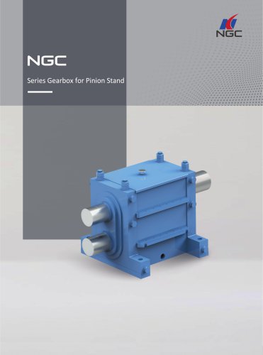 NGC - China Transmission Series Gearbox for Pinion Stand