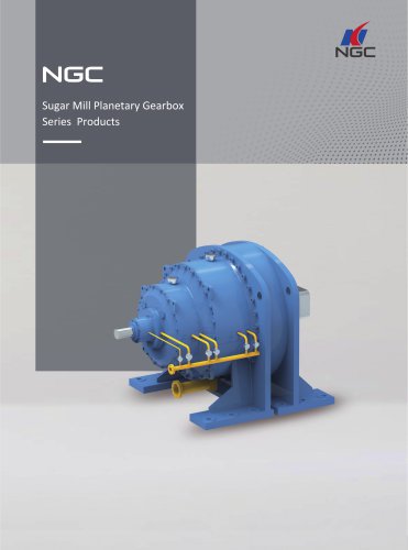 NGC - China Transmission Sugar Mill Planetary Gearbox