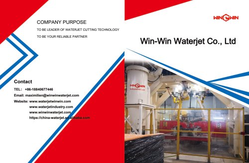 Win-Win Waterjet Robot Brochure