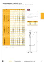 Alésoirs HSS et plaquettes brasées - 9