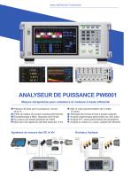 Instruments de mesure électriques - Catalogue présentation - 2