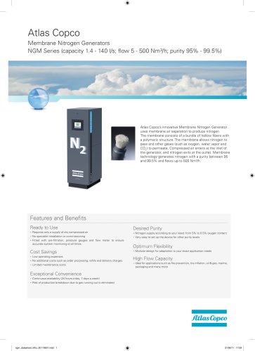 NGM 1-7: Membrane nitrogen generators