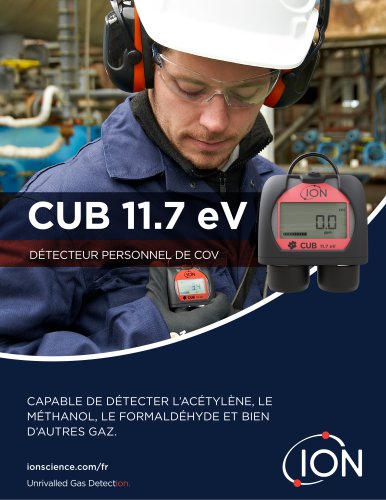 Cub 11.7 eV Brochure (FR)