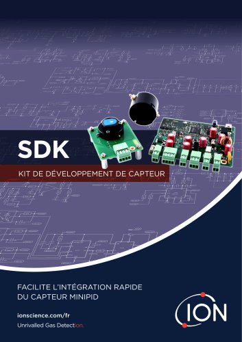 Sensor Development Kit (SDK) Brochure FR