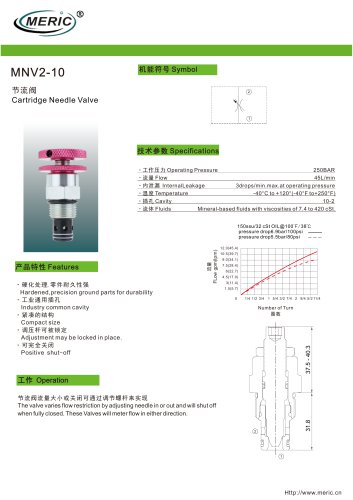 Volumetric flow regulator MNV2-10