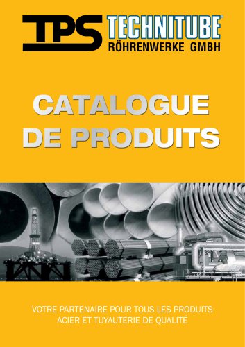 Catalogue de Produits