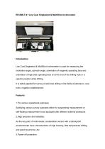 ER-SMLT-01 Low Cost Singleshot & MultiShot Inclinometer