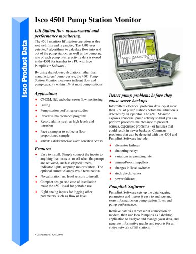 4501 Pump Station Monitor