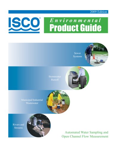 ISCO Water Monitoring Product Guide 2009