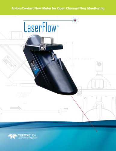 LaserFlow : A Non-Contact Flow Meter for Open Channel Flow Monitoring