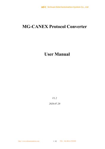 MG-CANEX User Manual 20200803_V1.2