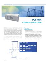 PCS-974 Transformer Auxiliary Relay