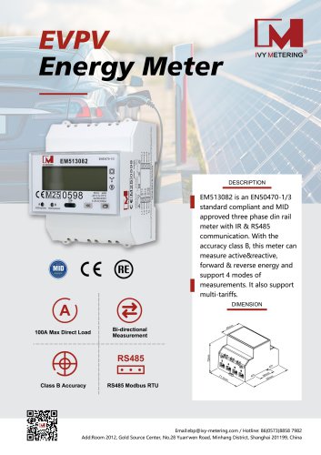 IVY EVPV Energy Meter EM513082