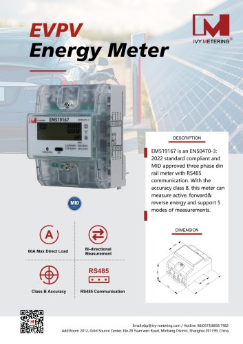 IVY EVPV Energy Meter EM519167