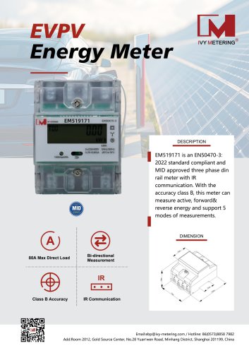 IVY EVPV Energy Meter EM519171