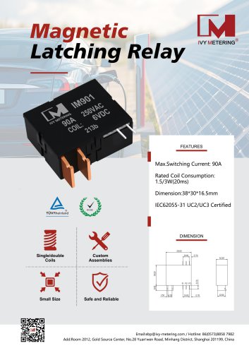 IVY Magnetic Latching Relay IM901