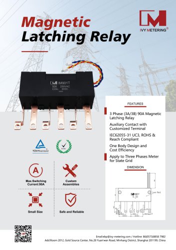 IVY Magnetic Latching Relay IM901T