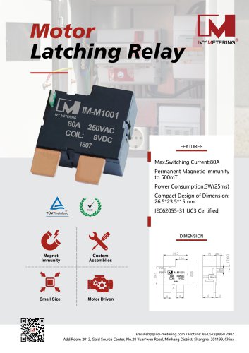 IVY Motor Latching Relay IM-M1001