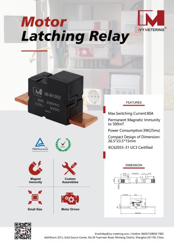 IVY Motor Latching Relay IM-M1002