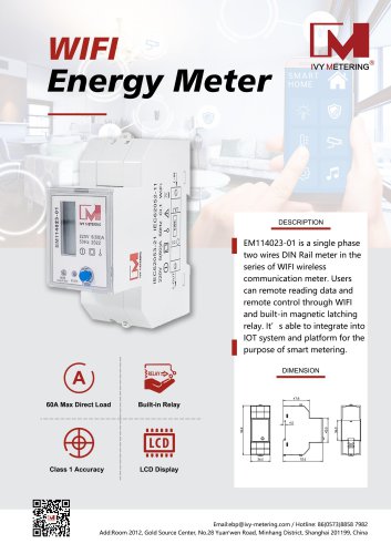 IVY WIFI Smart Meter EM114023-01