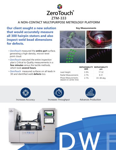 ZeroTouch® Application Notes: Stator Assembly