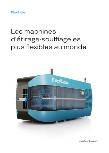 Les machines d'étirage-soufflage es plus flexibles au monde