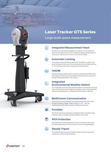 Laser Tracker GTS3300-GTS3600-GTS3800-GTS6300-GTS6600-GTS6800