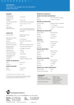 Moniteur de la qualité de l'air BlueSky Spec Sheet - 2